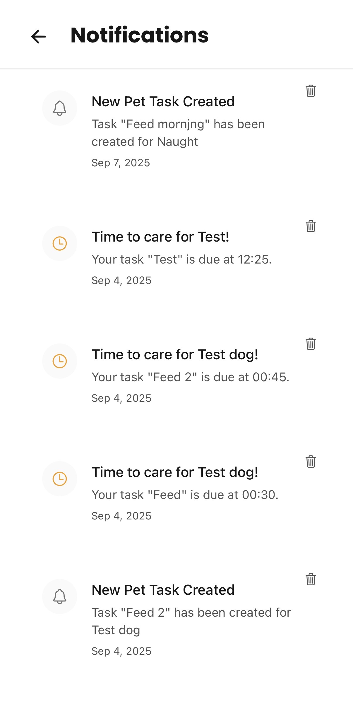 PawPaw Pets Notifications - Never miss a reminder